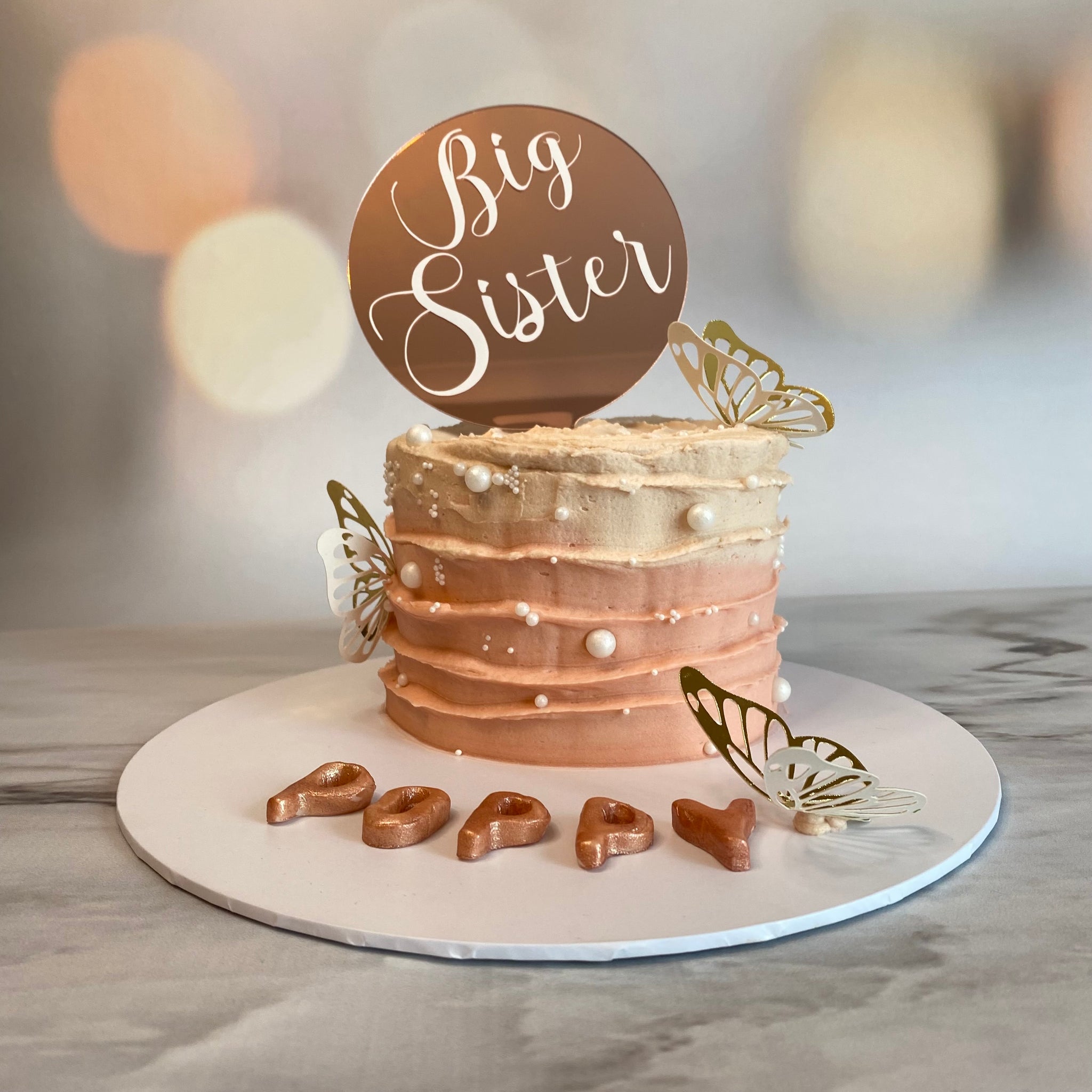 Big Sister/Brother Cake – Eat With Etiquette